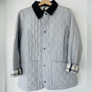 Barbour Quilted Summer Jacket (Pale Blue)